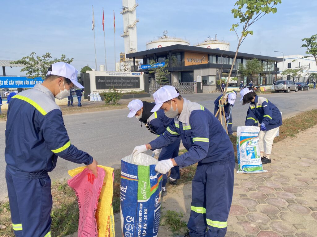 hydrogen challenge - vệ sinh vì cộng đồng